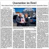 Quarantäne Bericht Schwäbische Zeitung